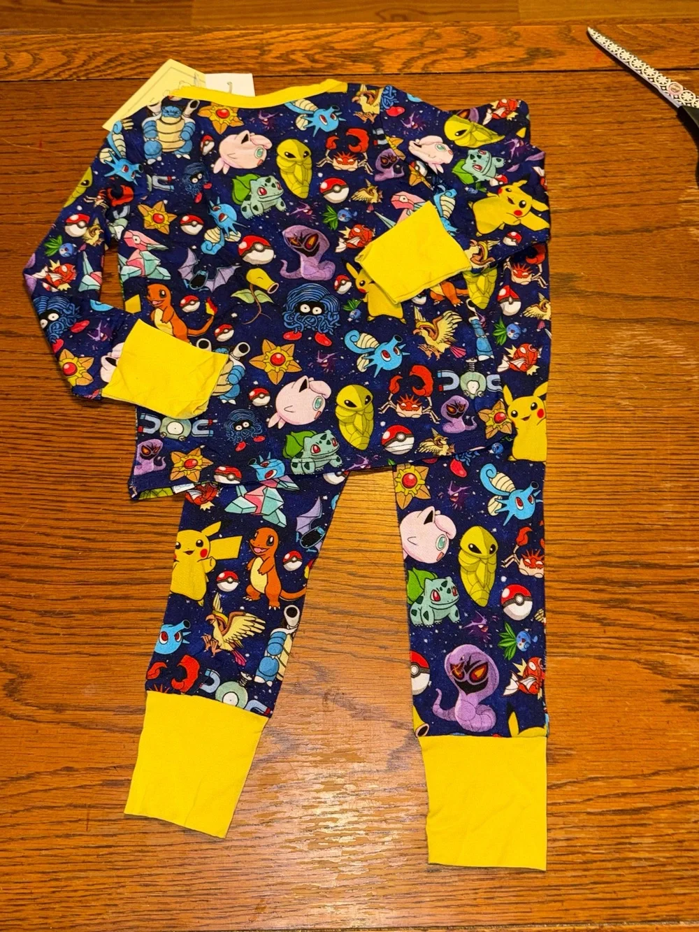 Little Snuggles Baby Boys Size 18-24 months Pokemon Bamboo Two Piece Pajamas NWT